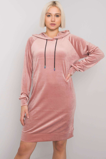 Rožinis veliūrinis suknelė... 2