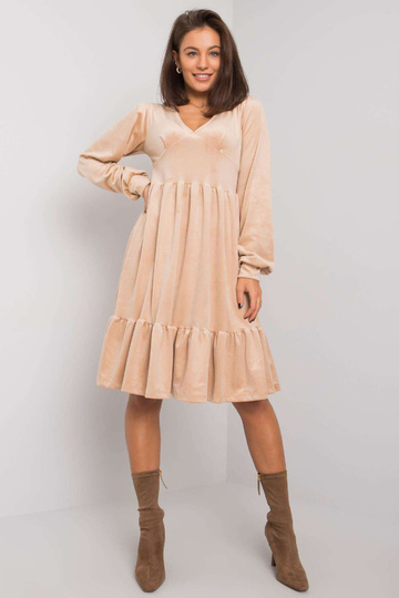 Smėlio spalvos veliūrinė...