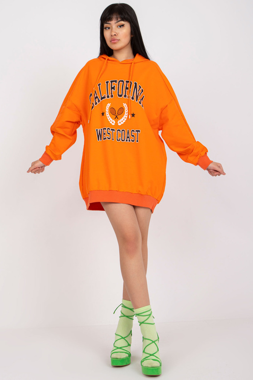 Oranžiniai oversize megztiniai su... Oranžiniai oversize megztiniai su...