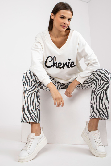 Ecru medvilnės oversize... 2