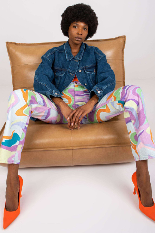 Tamsiai mėlyna oversized džinsinė...