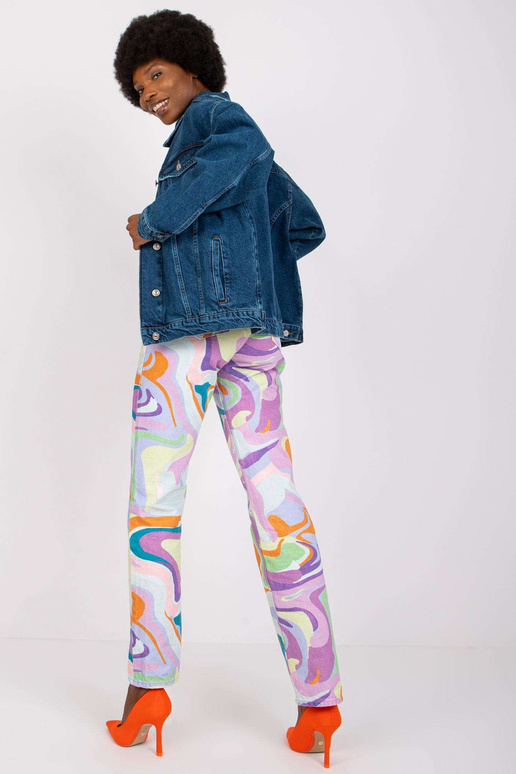 Tamsiai mėlyna oversized džinsinė...