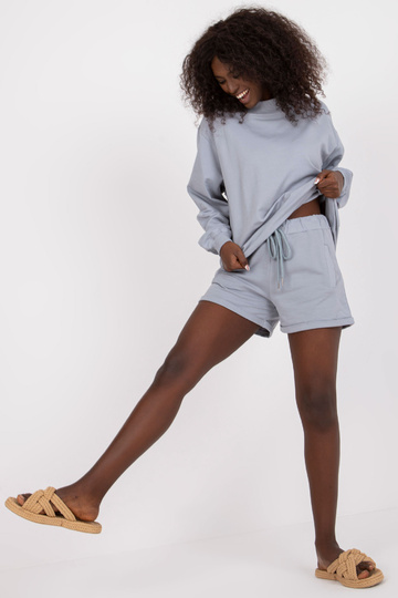 Pilkos sportinės kelnės su...