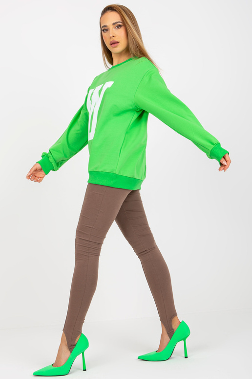 Šviesiai žalios spalvos medvilninio... Šviesiai žalios spalvos medvilninio...