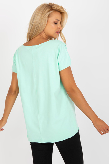 Mėtinė palaidinė su raštu... 2