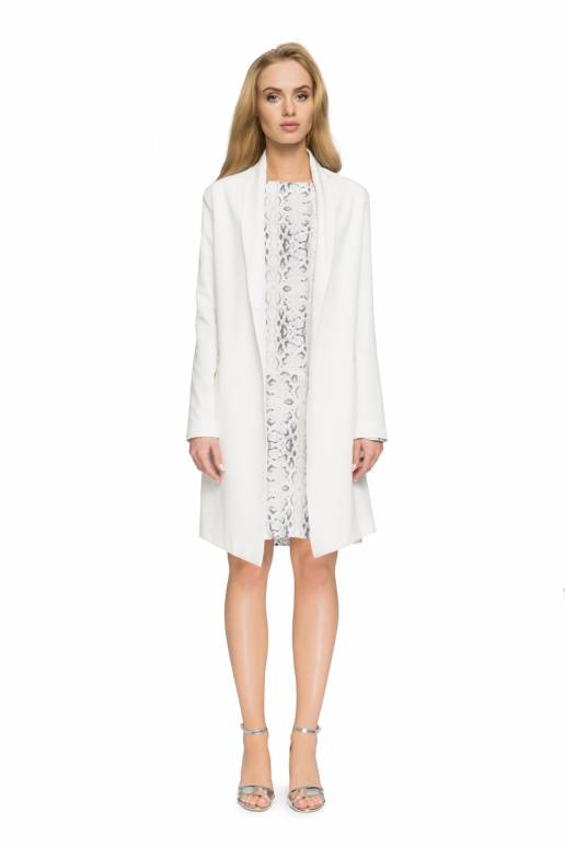 Baltas puošnus švarkelis iš Style