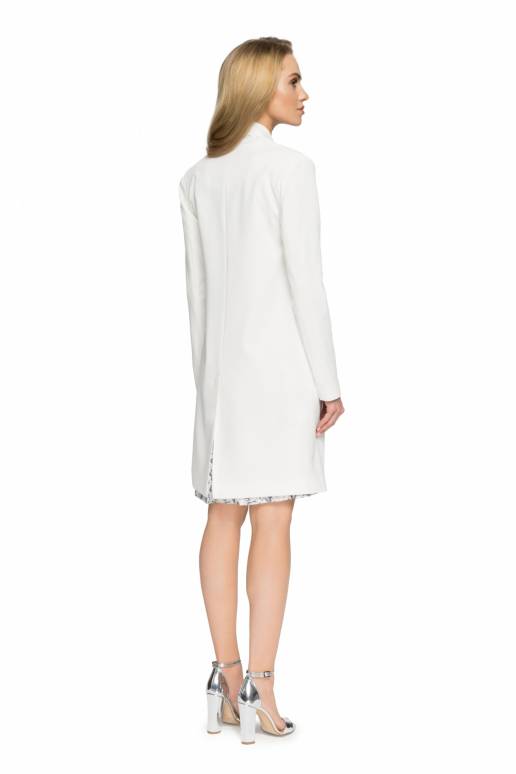 Baltas puošnus švarkelis iš Style