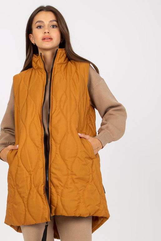 Šviesiai ruda dygsniuota moteriška...