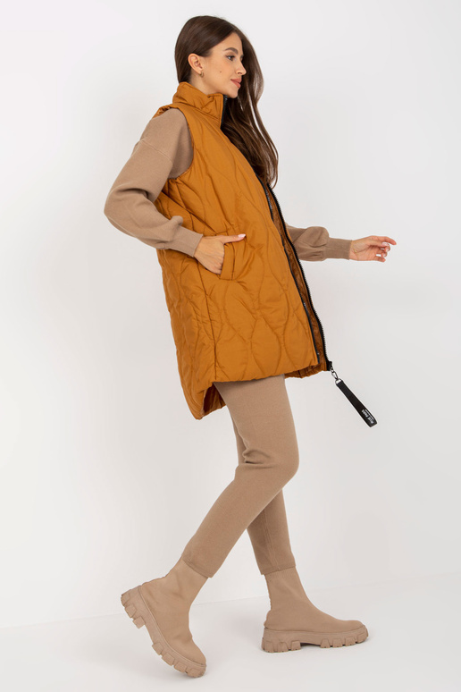 Šviesiai ruda dygsniuota moteriška...