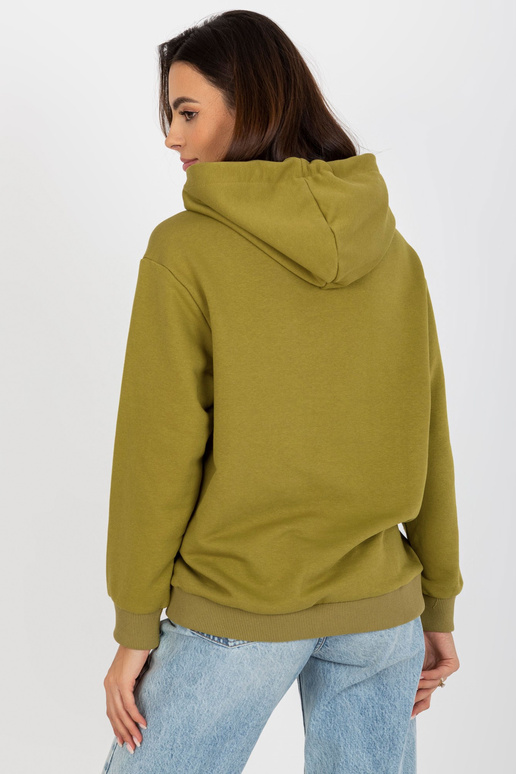 „Olivfarbenes“ megztinis su gobtuvu...