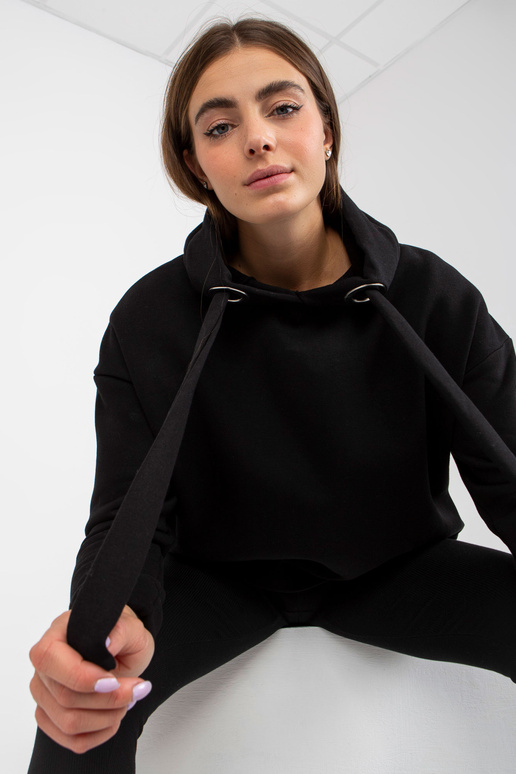 Juodas moteriškas megztinių...