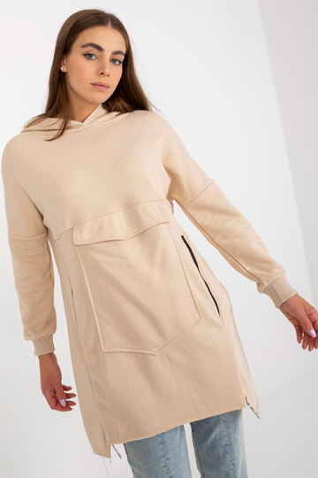 Smėlio spalvos ilgas...