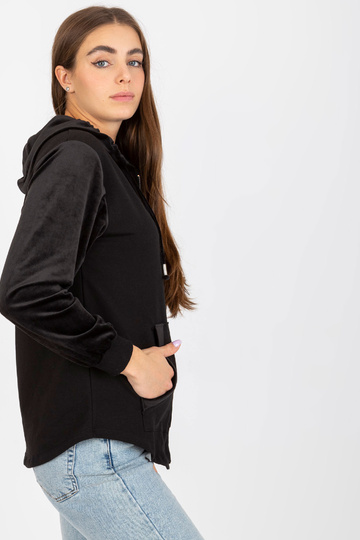 Juodas medvilninis...