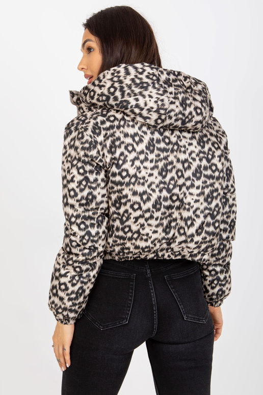 Beigefarbene doppelseitig gesteppte...