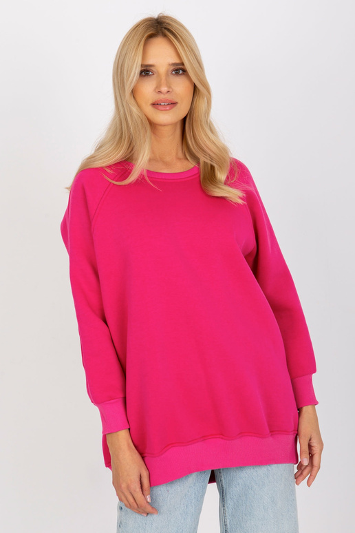 Fuksijos spalvos paprastas megztinis...