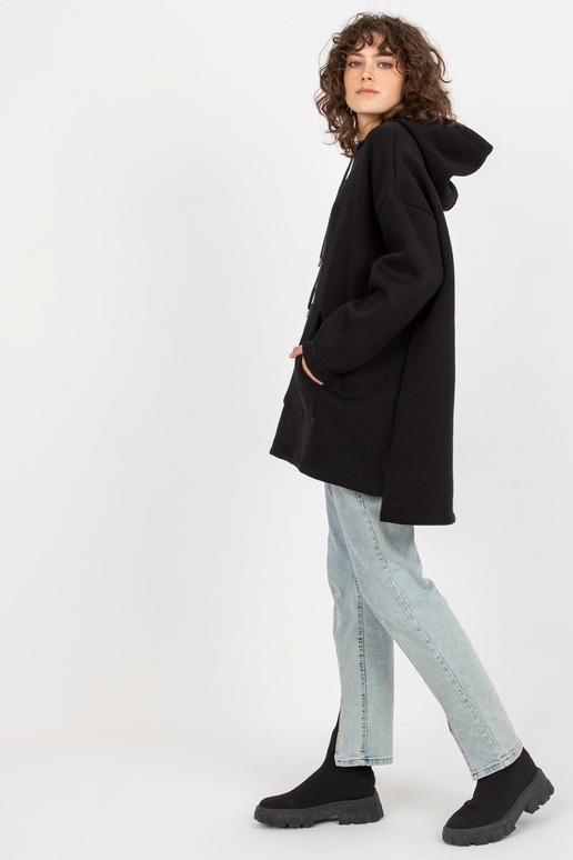 Juodas oversize ilgas megztinis su... Juodas oversize ilgas megztinis su...