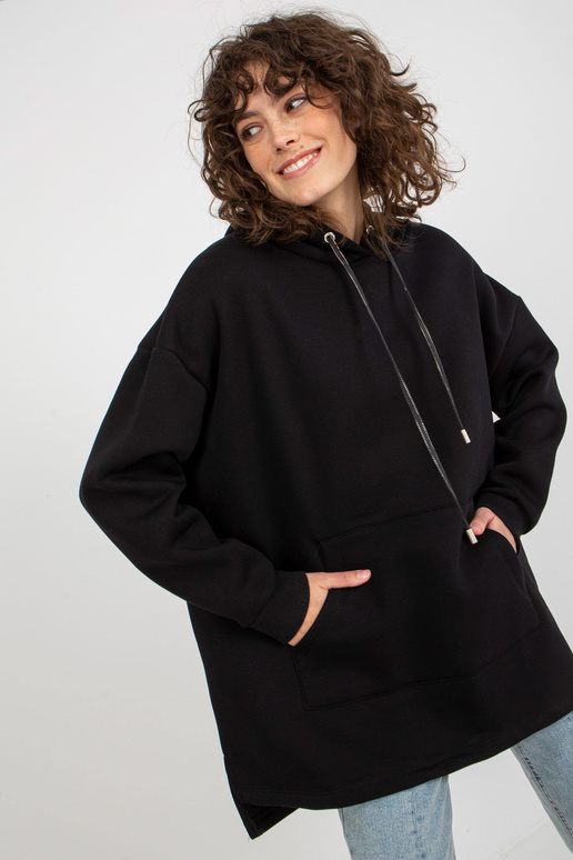 Juodas oversize ilgas megztinis su... Juodas oversize ilgas megztinis su...