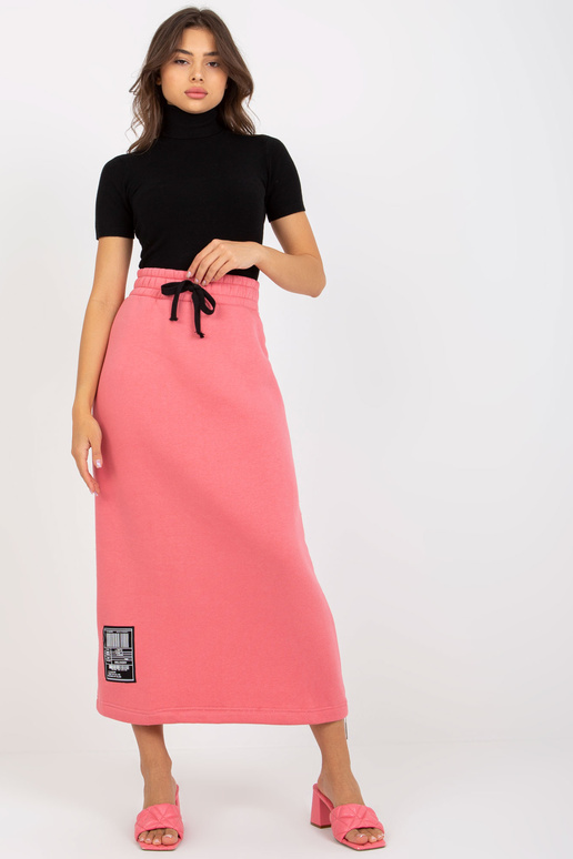 Coral midi megztinio sijonas su įrišimu Coral midi megztinio sijonas su įrišimu