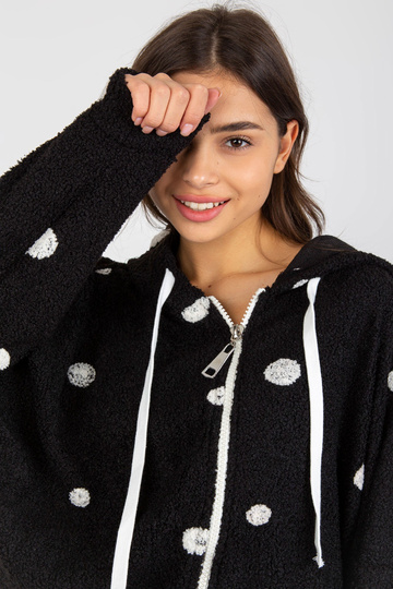 Juodas pliušinis taškuotas... 2