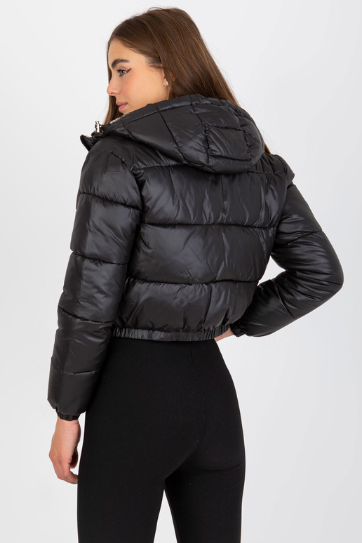 Juoda dvipusė trumpa dygsniuota...