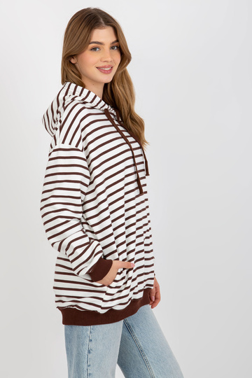 Tamsiai rudas ir baltas...