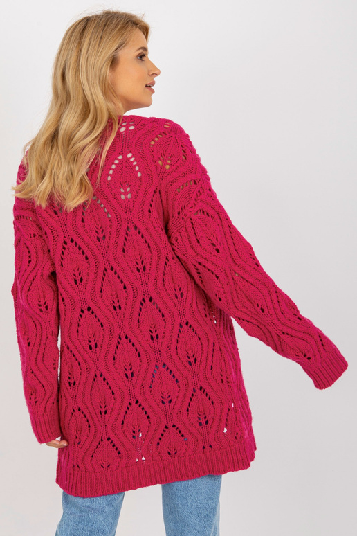 Kardigan-BA-SW-3021.00P-fuksjowy Kardigan-BA-SW-3021.00P-fuksjowy