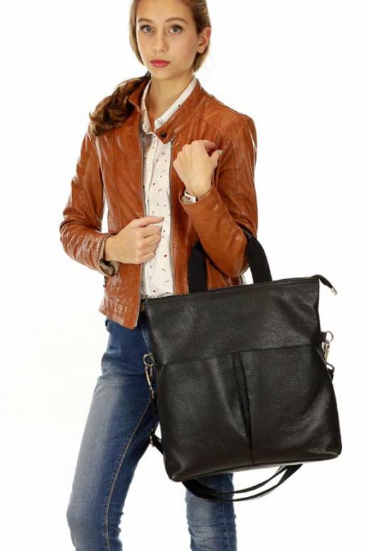  Natūralios odos rankinė modelis 109961 Mazzini 