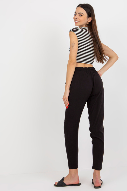 Juodos vasarinės kelnės iš viskozės... Juodos vasarinės kelnės iš viskozės...