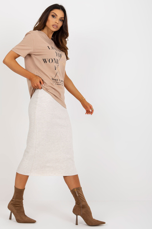 Tamsiai smėlio spalvos moteriški...