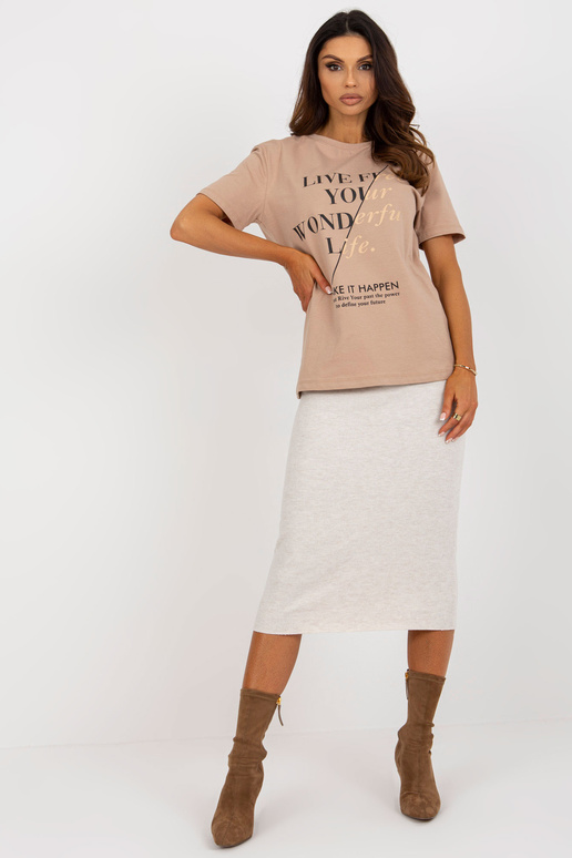 Tamsiai smėlio spalvos moteriški...