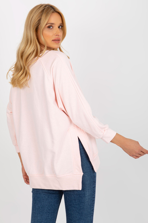 Šviesiai rausvos spalvos megztinis,... Šviesiai rausvos spalvos megztinis,...