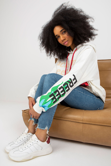 Ecru megztinis su oversize... 2