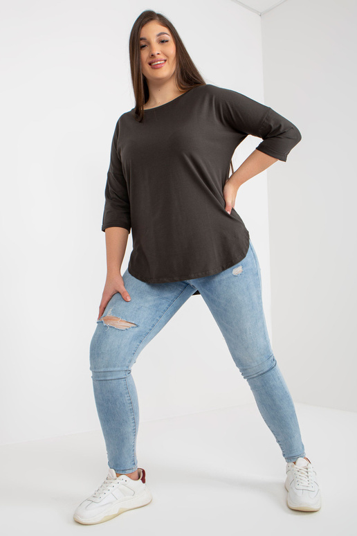 Ilga chaki spalvos palaidinė 3/4... Ilga chaki spalvos palaidinė 3/4...