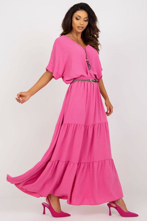 Sijonas-DHJ-SD-8367.09-tamsiai rožinis