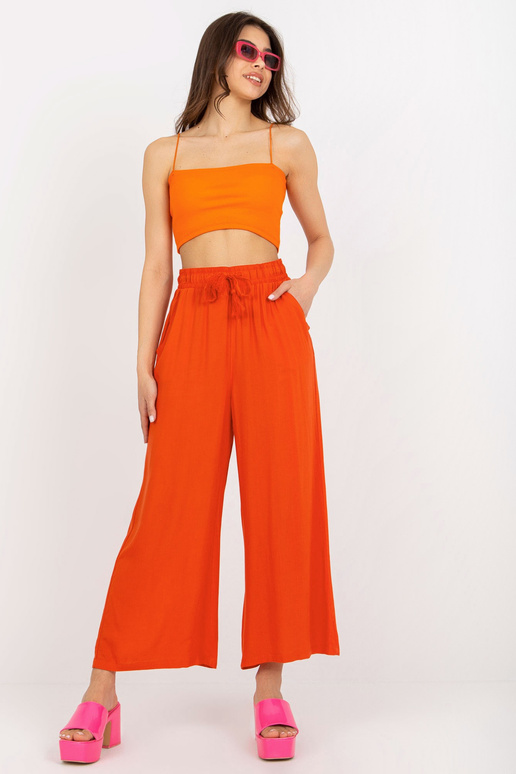 Kelnės - D73760R62237A - oranžinės...