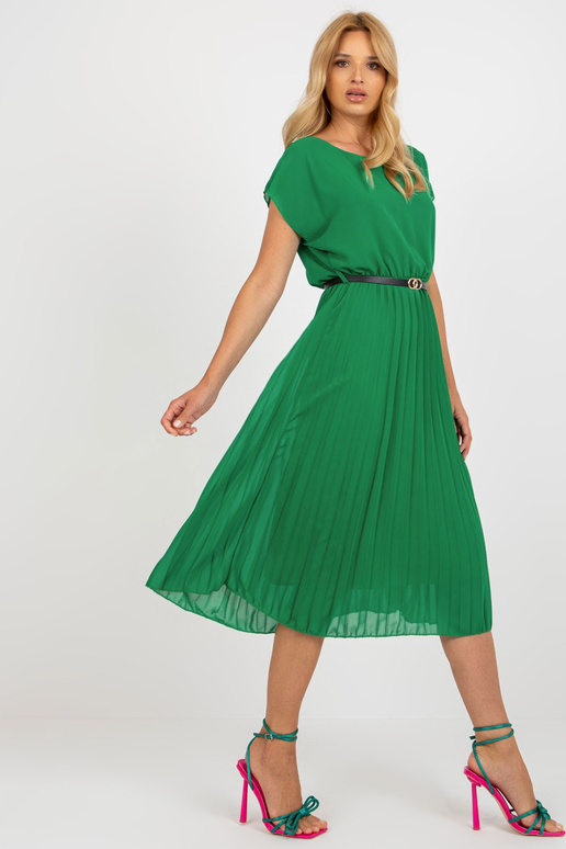 Suknelė-DHJ-SK-8839-1.23X-tamsiai žalia