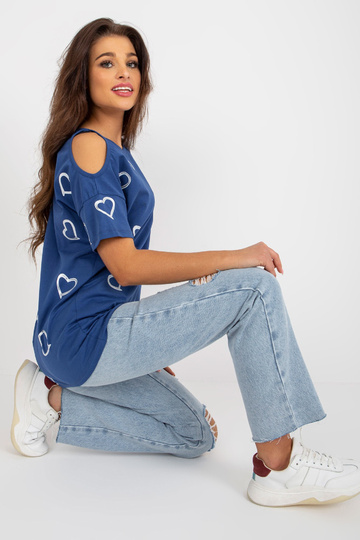 Tamsiai mėlyna moteriška...