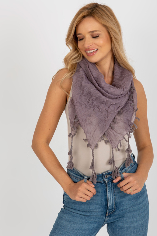 Tamsiai violetinis šalikas su...