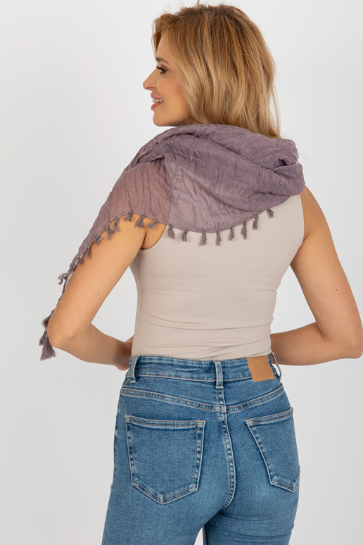 Tamsiai violetinis šalikas su...