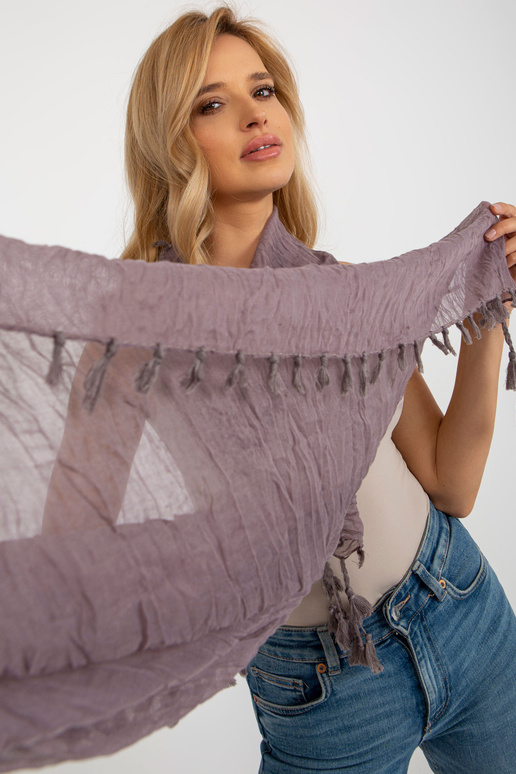 Tamsiai violetinis šalikas su...