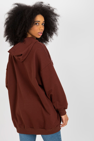 Tamsiai rudi oversize ilgi... 2