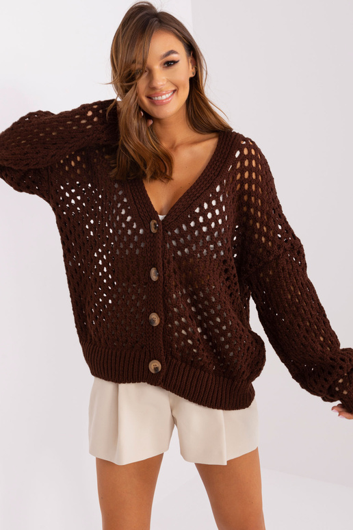 Megztinis-BA-SW-9009.26P-tamsiai rudas