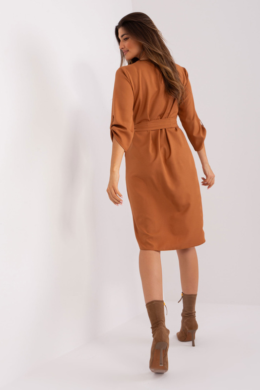 Suknelė-WN-SK-668.77-šviesiai ruda