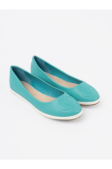 mėlynos spalvos balerinos  2