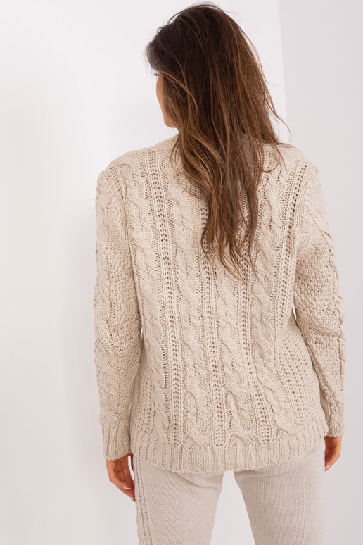 Megztinis-BA-SW-8016.74P-smėlio spalvos