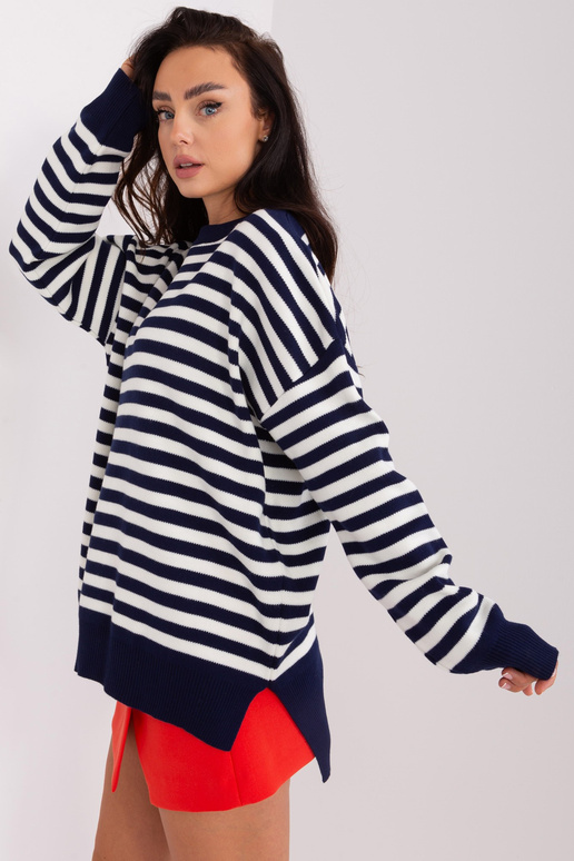 Megztinis-TO-SW-006.07-tamsiai mėlynas