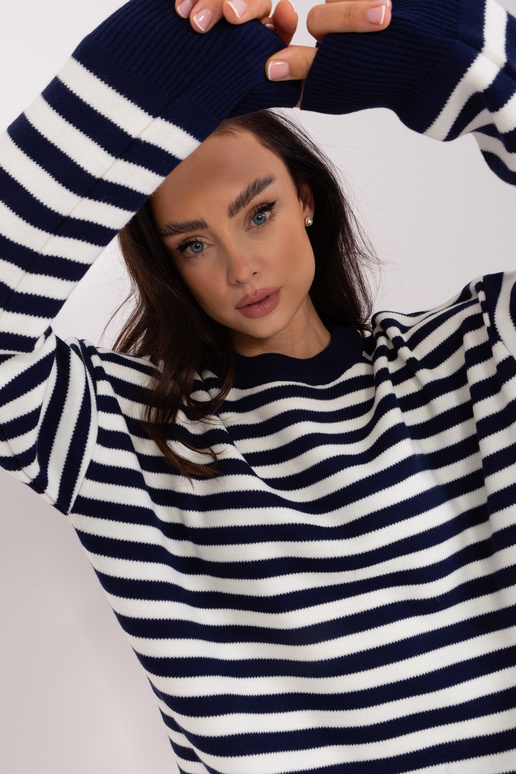 Megztinis-TO-SW-006.07-tamsiai mėlynas