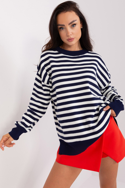 Megztinis-TO-SW-006.07-tamsiai mėlynas