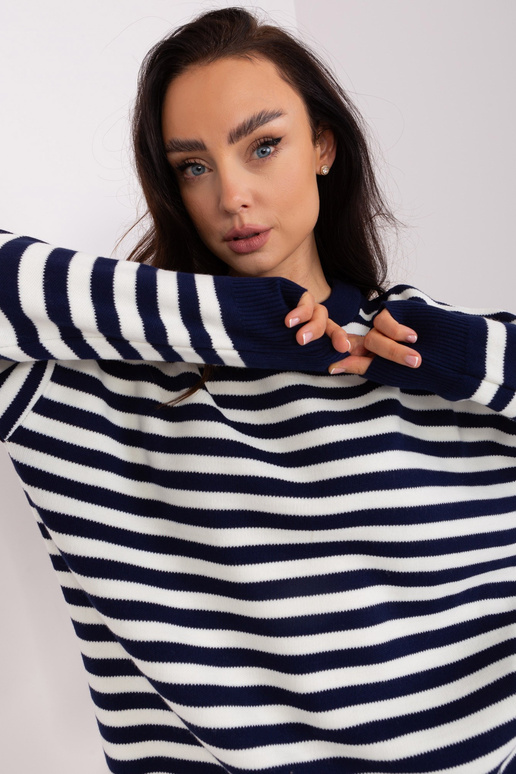 Megztinis-TO-SW-006.07-tamsiai mėlynas