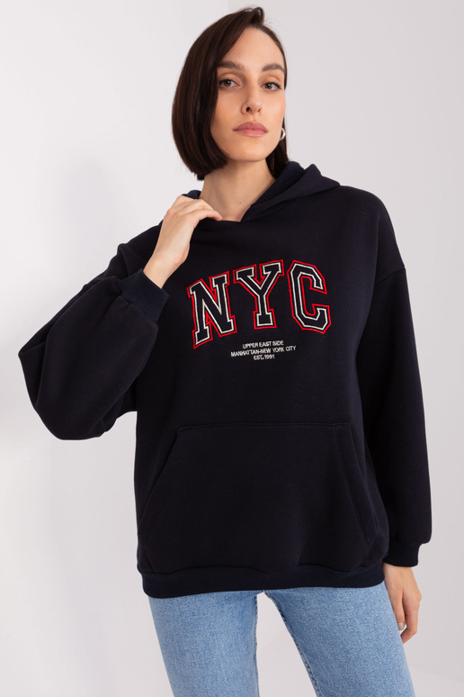 Megztinis-FA-BL-8808.95 tamsiai mėlynas